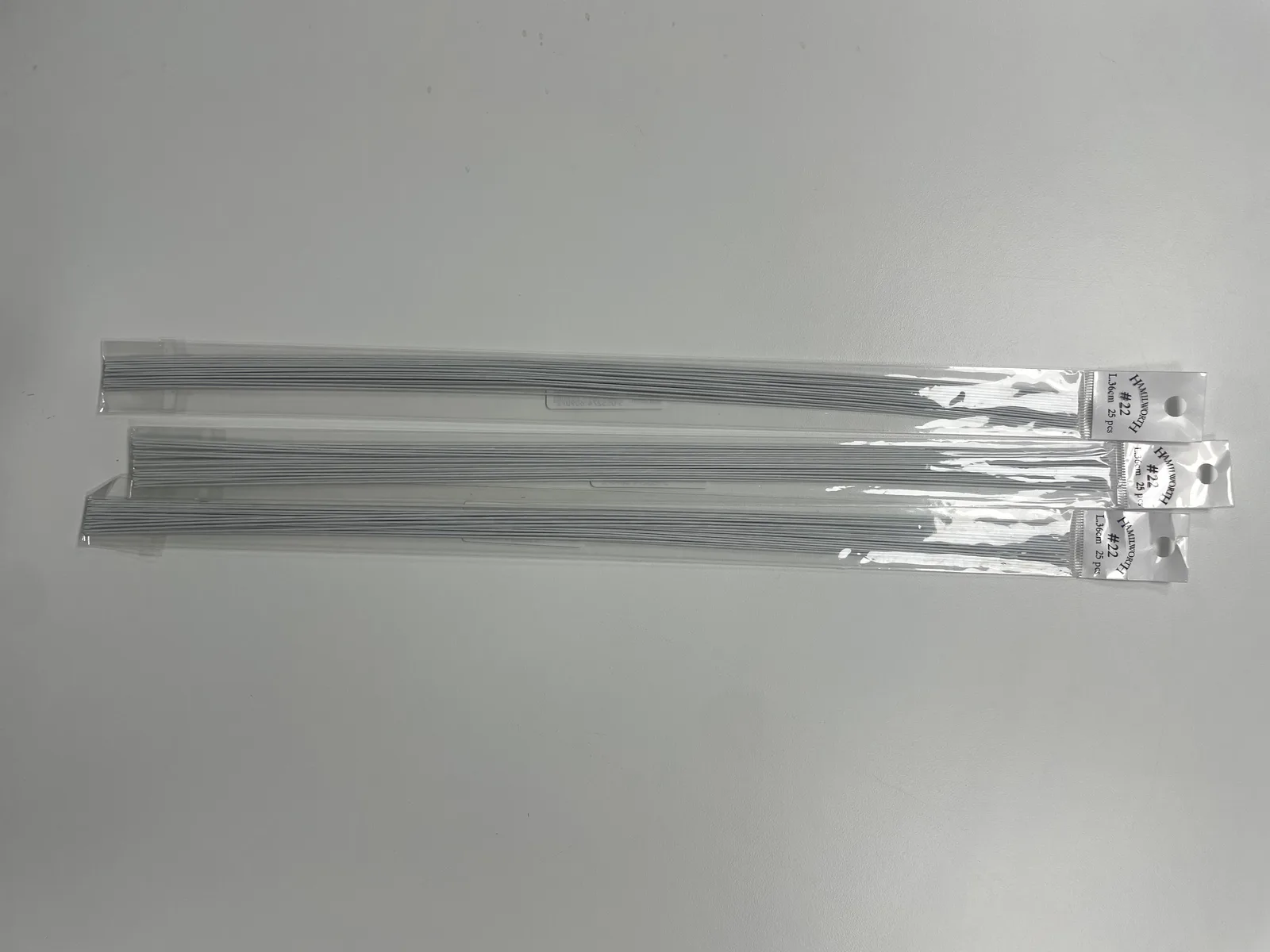Hamilworth 22-Gauge White Florist Wire