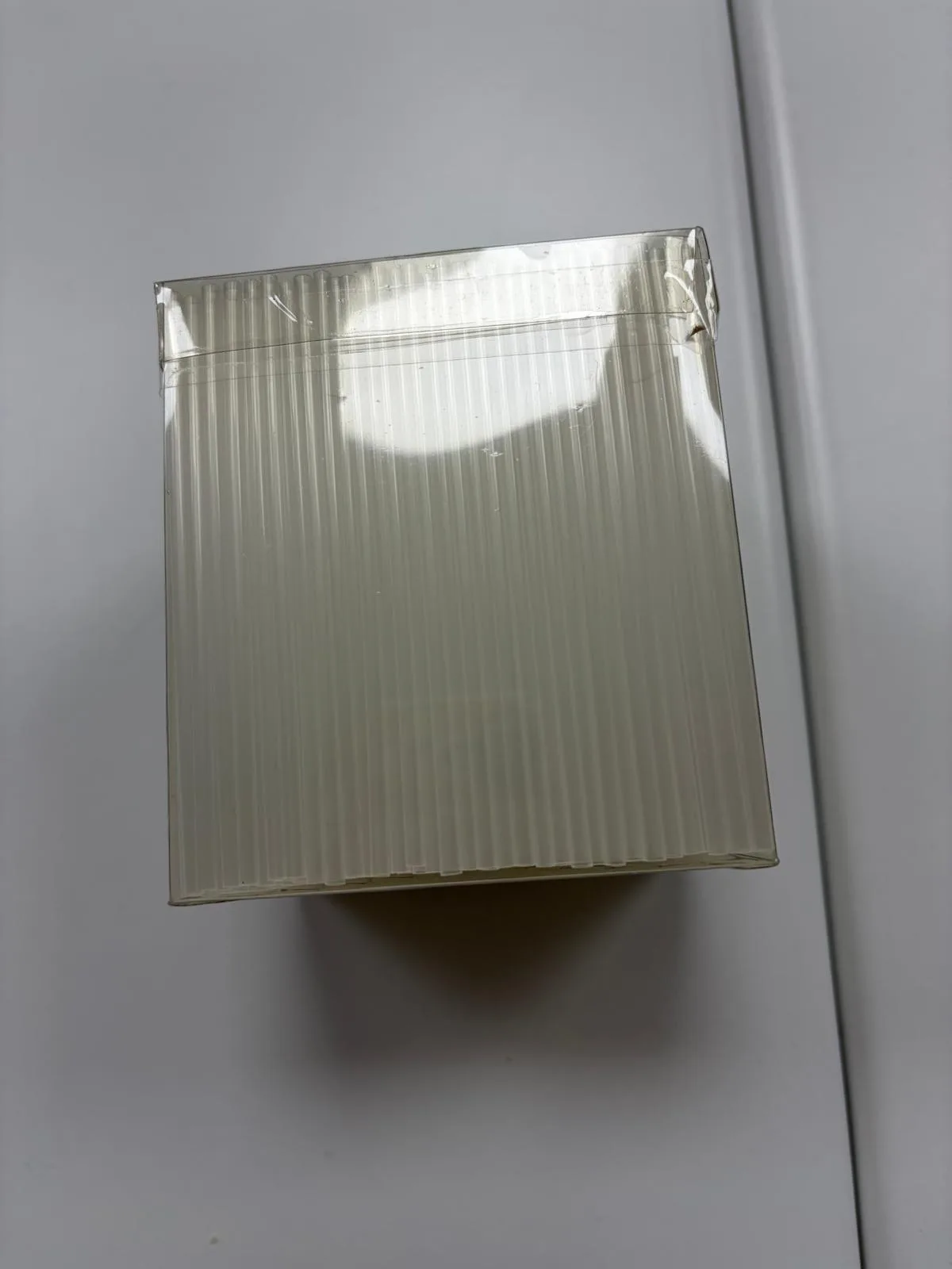 Box of clear cocktail straws cake dowels